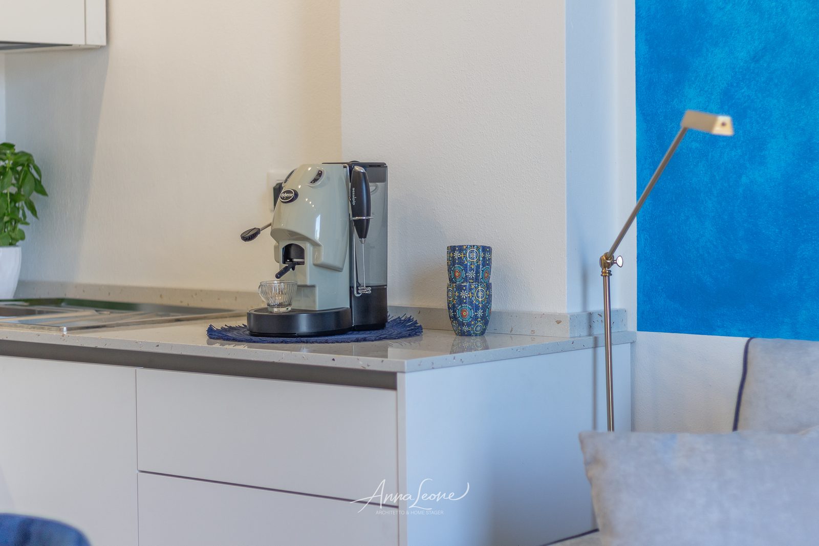 Dettaglio dell’angolo caffè di Stella Placidia